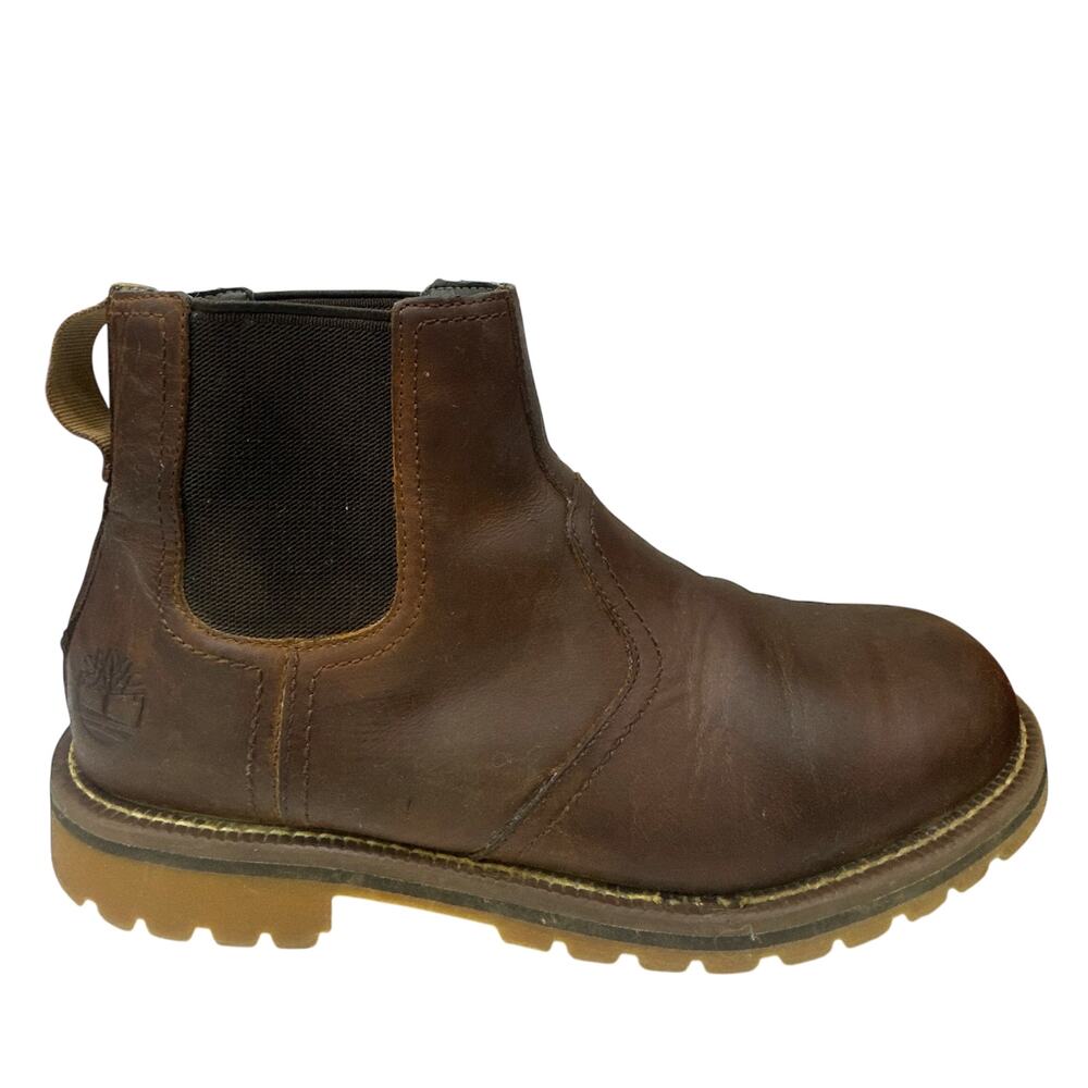 Timberland Men's Larchmont Chelsea Boots Brown Size 9
